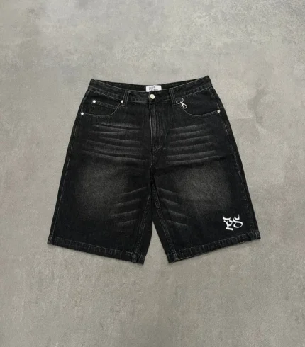 Pepe Studio Baggy Jorts Noir (1)