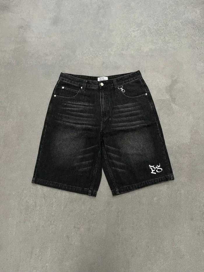 Pepe Studio Baggy Jorts Noir (1)