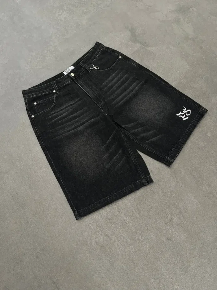 Pepe Studio Baggy Jorts Noir (5)