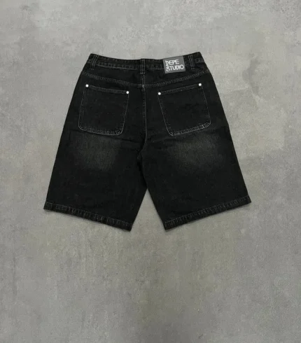 Pepe Studio Baggy Jorts Noir (6)