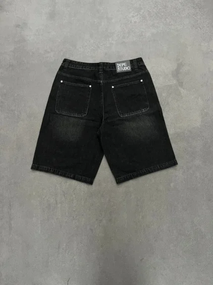 Pepe Studio Baggy Jorts Noir (6)