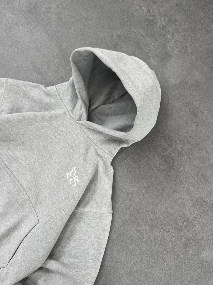 Sweat à Capuche Boxy Pepe Studio Gris (3)