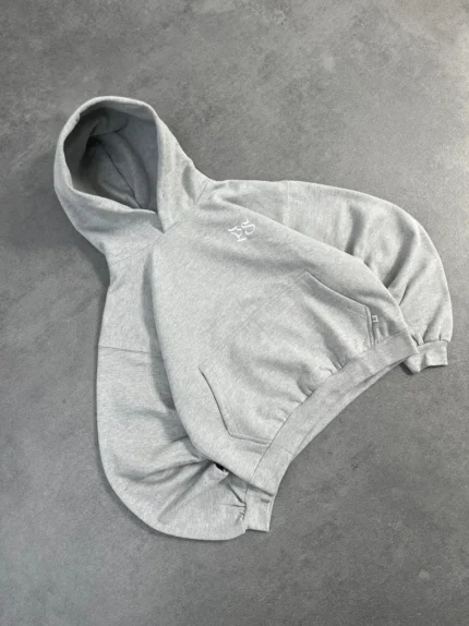 Sweat à Capuche Boxy Pepe Studio Gris (4)