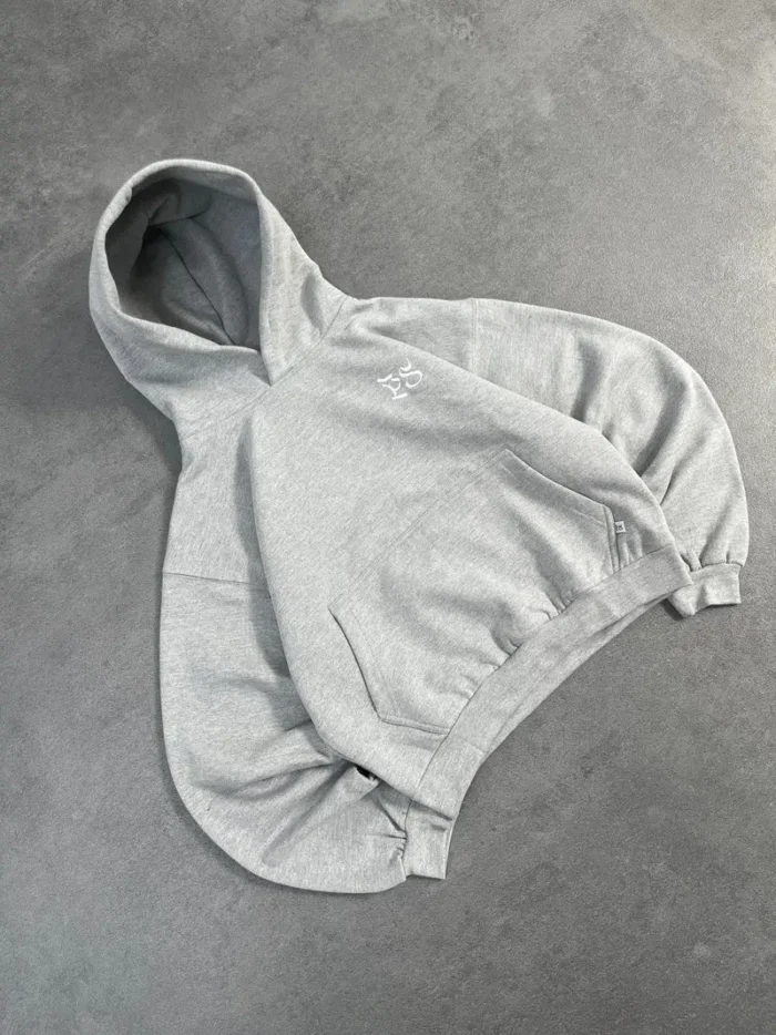 Sweat à Capuche Boxy Pepe Studio Gris (4)