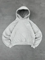 Sweat à Capuche Boxy Pepe Studio Gris (5)