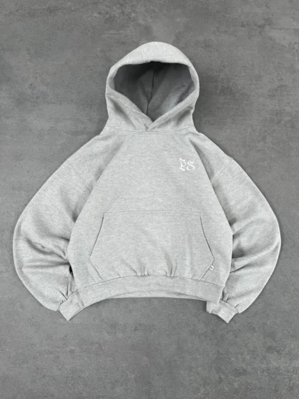 Sweat à Capuche Boxy Pepe Studio Gris (5)