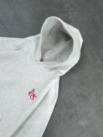 Sweat à Capuche Boxy Pepe Studio Gris Clair (1)