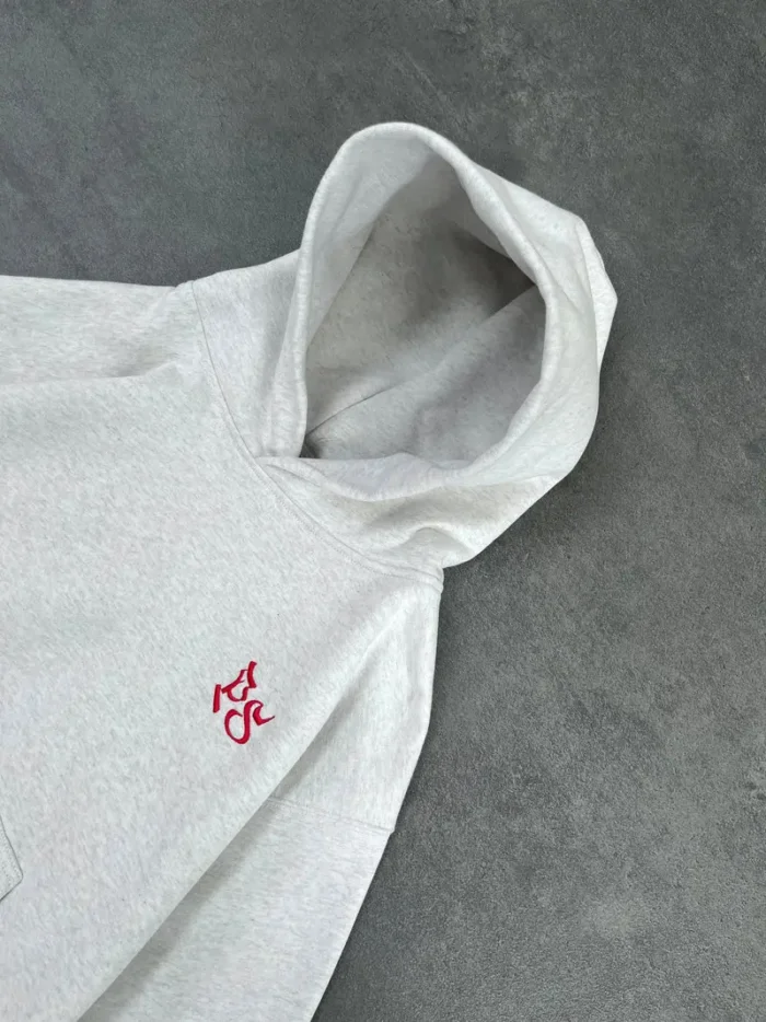 Sweat à Capuche Boxy Pepe Studio Gris Clair (1)