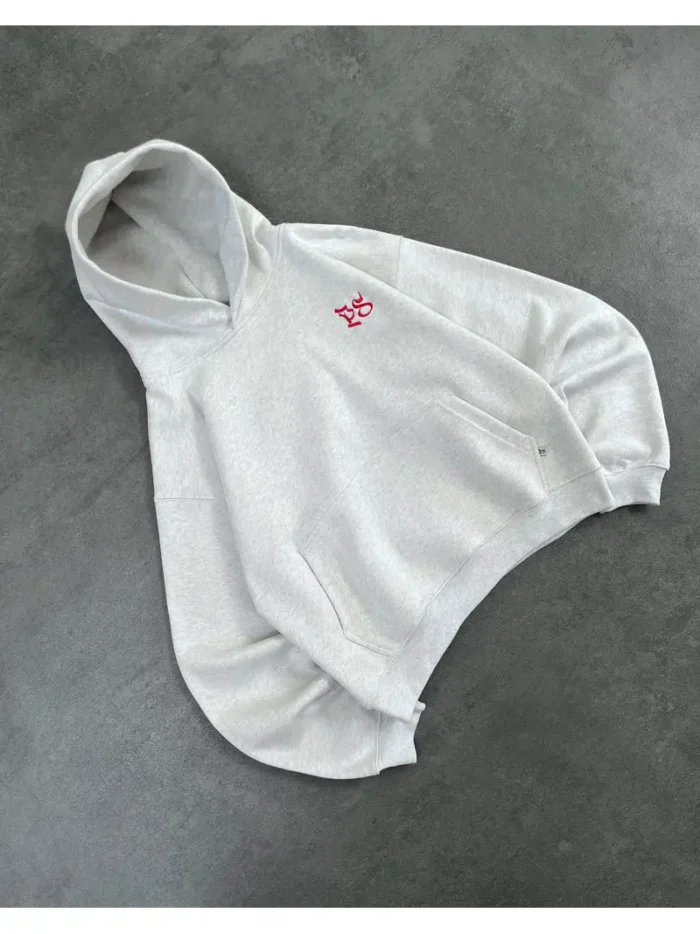 Sweat à Capuche Boxy Pepe Studio Gris Clair (2)