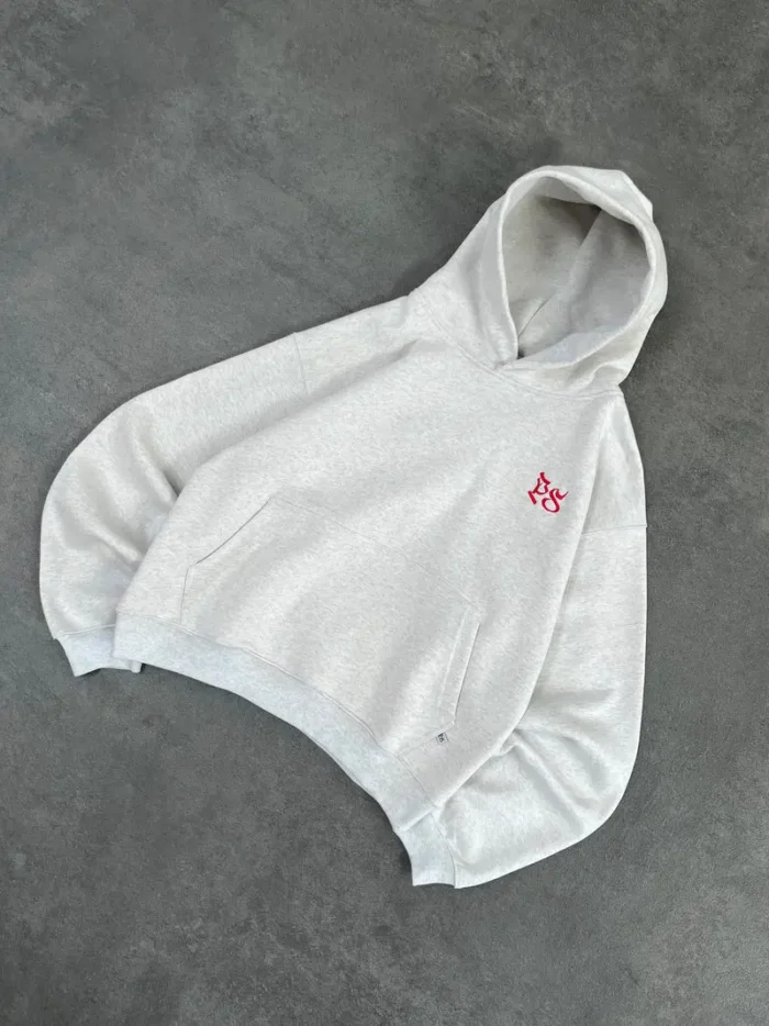 Sweat à Capuche Boxy Pepe Studio Gris Clair (3)