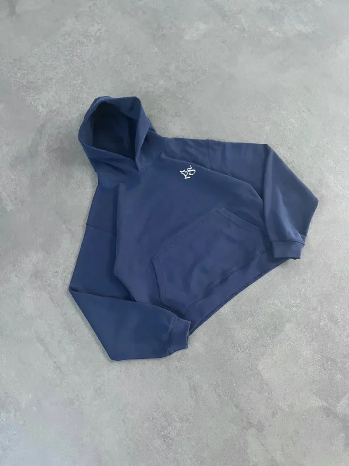 Sweat à Capuche Boxy Pepe Studio Marine (3)