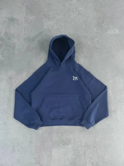 Sweat à Capuche Boxy Pepe Studio Marine (4)