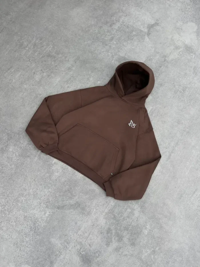 Sweat à Capuche Boxy Pepe Studio Marron (2)