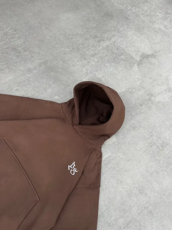 Sweat à Capuche Boxy Pepe Studio Marron (3)