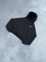 Sweat à Capuche Boxy Pepe Studio Noir (2)