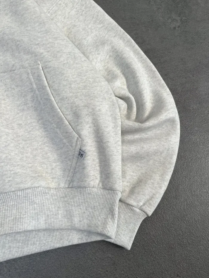 Sweat à Capuche Zip Pepe Studio Gris Clair (1)