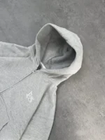 Sweat à Capuche Zippé Pepe Studio Gris (2)