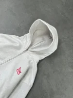 Sweat à Capuche Zippé Pepe Studio Gris Clair (2)