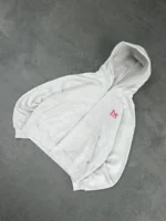 Sweat à Capuche Zippé Pepe Studio Gris Clair (3)