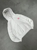 Sweat à Capuche Zippé Pepe Studio Gris Clair (4)