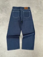 Pantalon en Denim Brut Bleu Clair Pepe Studio (5)