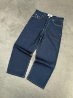 Pantalon en Denim Brut Bleu Clair Pepe Studio (6)