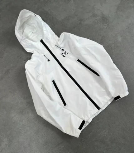 Veste de Pluie Blanche Ripstop Pepe Studio (4)
