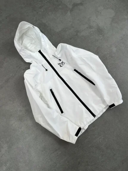 Veste de Pluie Blanche Ripstop Pepe Studio (4)