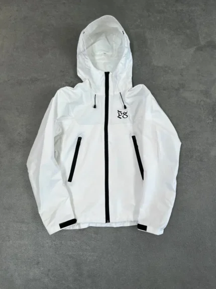 Veste de Pluie Blanche Ripstop Pepe Studio (5)