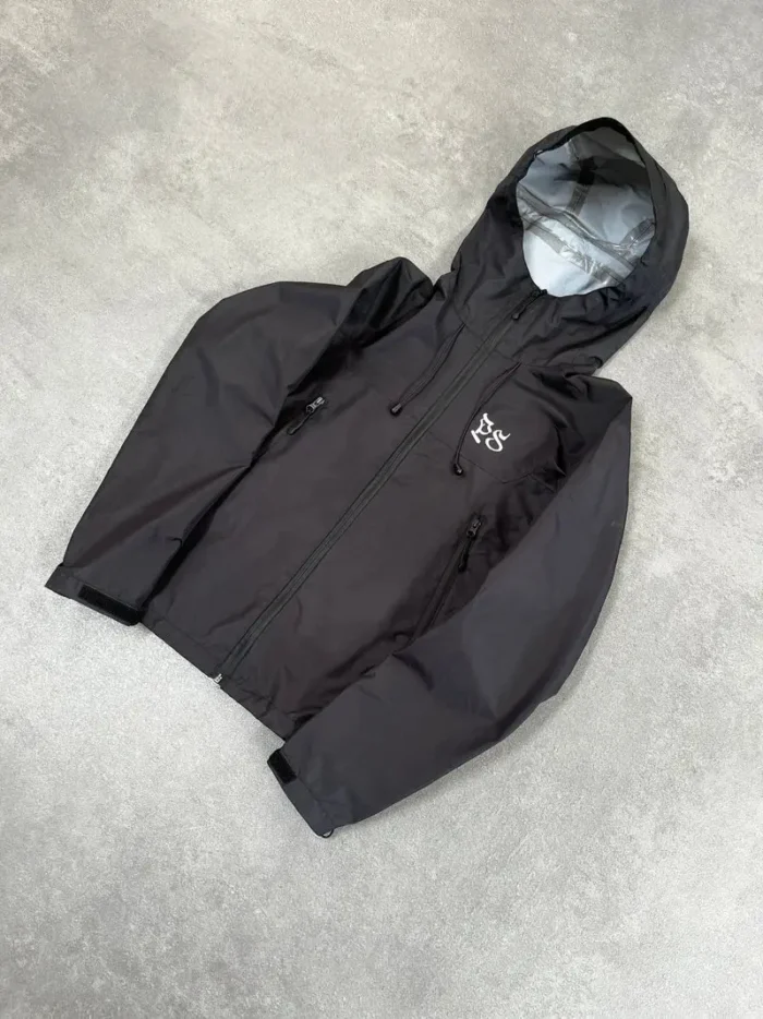 Veste de Pluie Noire Ripstop Pepe Studio (3)