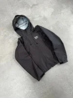Veste de Pluie Noire Ripstop Pepe Studio (4)