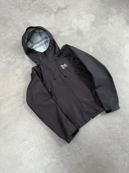 Veste de Pluie Noire Ripstop Pepe Studio (4)