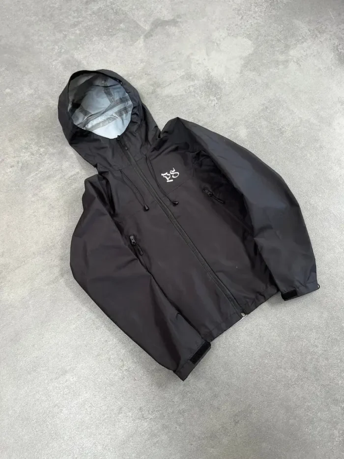 Veste de Pluie Noire Ripstop Pepe Studio (4)