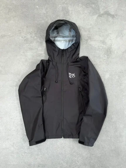 Veste de Pluie Noire Ripstop Pepe Studio (5)