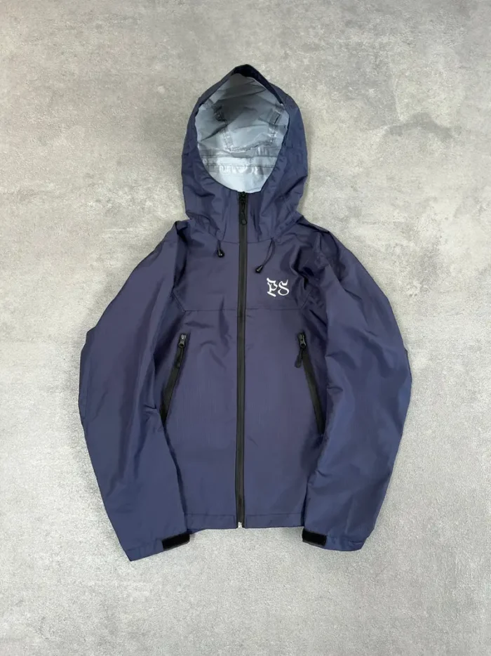 Veste de Pluie Pepe Studio Bleu Marine Ripstop (1)