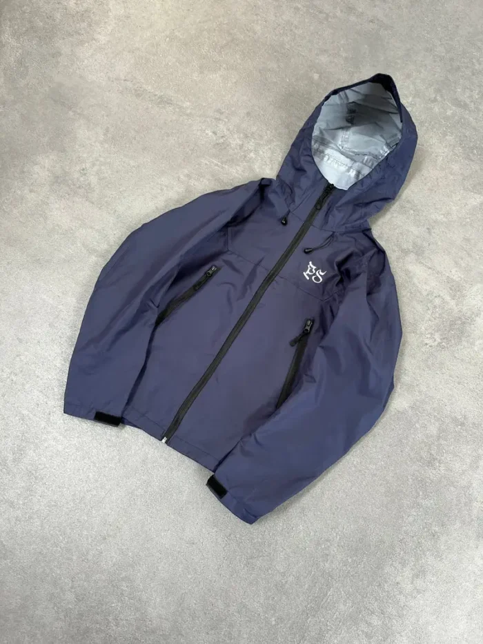 Veste de Pluie Pepe Studio Bleu Marine Ripstop (5)