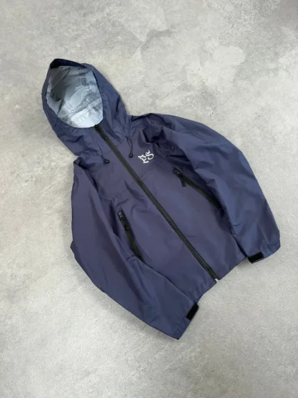 Veste de Pluie Pepe Studio Bleu Marine Ripstop (6)