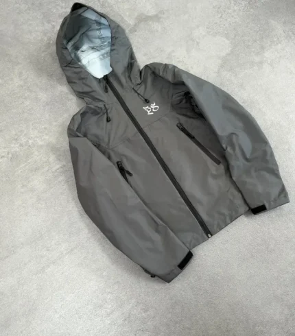 Veste de Pluie Ripstop Gris Anthracite Pepe Studio (7)
