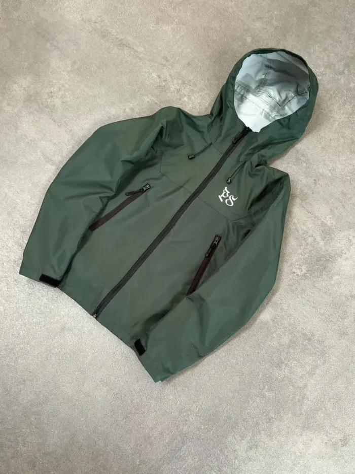 Veste de Pluie Ripstop Vert Pine Pepe Studio (3)