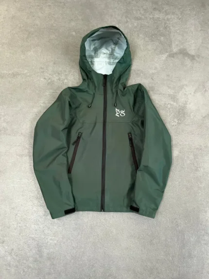 Veste de Pluie Ripstop Vert Pine Pepe Studio (5)