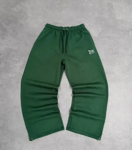 Pantalon Ample Vert Pin Pepe Studio (2)