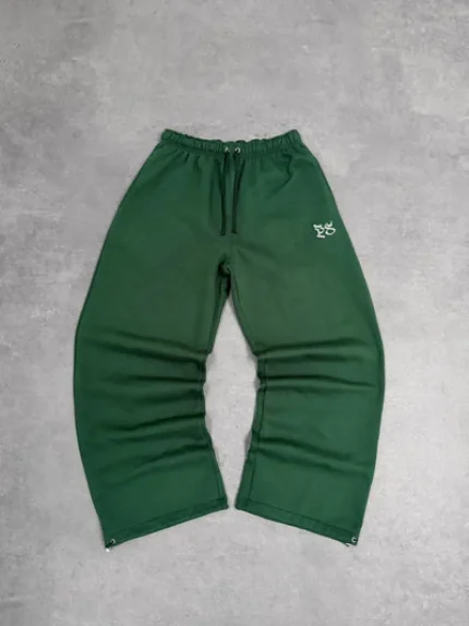 Pantalon Ample Vert Pin Pepe Studio (2)