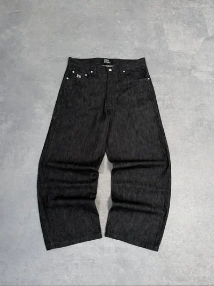 Pantalon en Denim Selvedge Obsidian de Pepe Studio