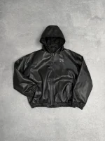 Veste en Cuir Brillante Pepe Studio Hawk (4)