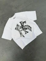 Pepe Studio Pys Camouflage T Shirt Blanc (1)