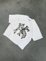 Pepe Studio Pys Camouflage T Shirt Blanc (2)