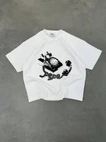 Pepe Studio Téléphone T Shirt Blanc (3)