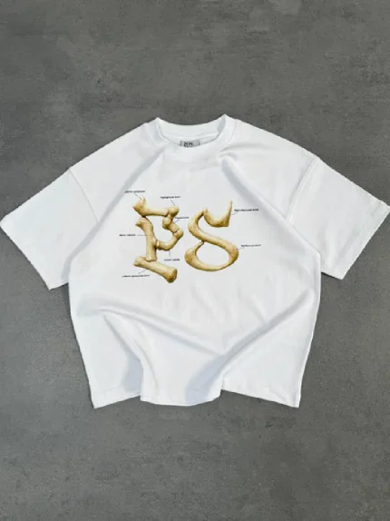 T Shirt Graphique Pepe Studio Bone (3)