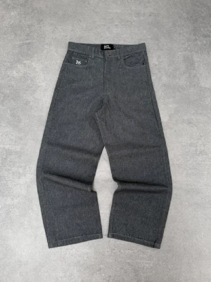 Pantalon Pepe Studio en Denim Brut Gris Graphite (3)