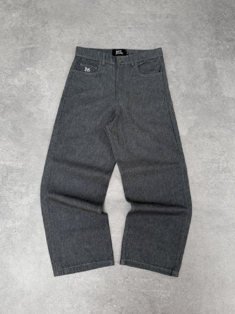 Pantalon Pepe Studio en Denim Brut Gris Graphite (3) Pantalon Pepe Studio en Denim Brut Gris Graphite (3)